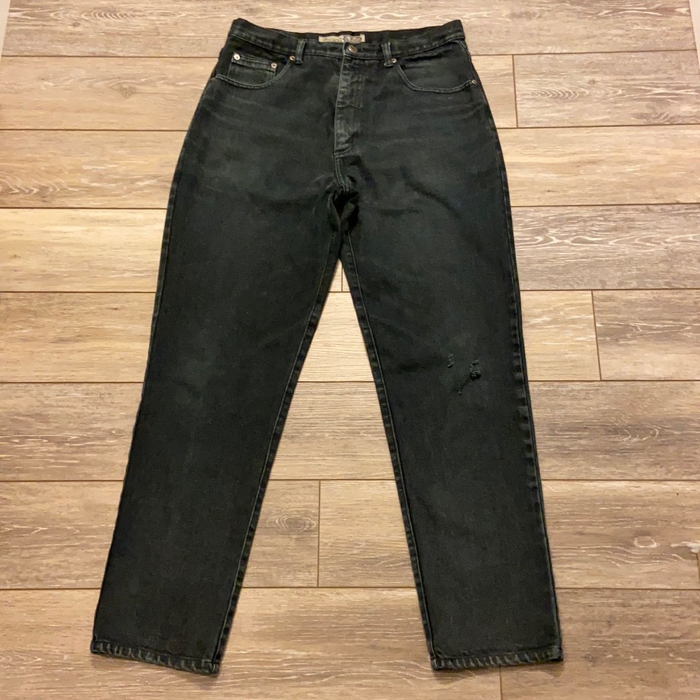 GUESS JEANS SIZE 32 FADED BLACK USA